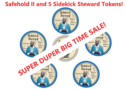 Safehold II and Sidekick Steward Set (6 Tokens)