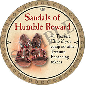 Sandals of Humble Reward - 2021 (Gold) - C184