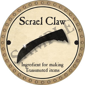 Scrael Claw - 2017 (Gold) - C135