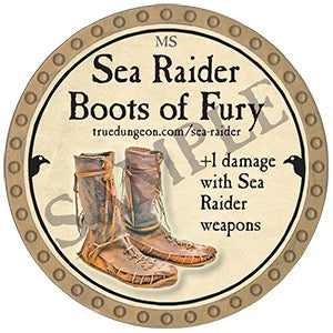 Sea Raider Boots of Fury - 2025 (Gold) - C165