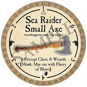 Sea Raider Small Axe - 2025 (Gold) - C174