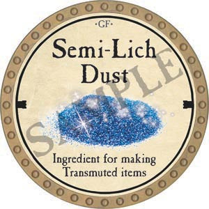 Semi-Lich Dust - 2020 (Gold) - C17