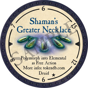 Shaman's Greater Necklace - 2019 (Blue) - C156