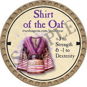 Shirt of the Oaf - 2020 (Gold) - C155