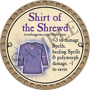 Shirt of the Shrewd - 2023 (Gold) - C136