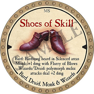 Shoes of Skill - 2019 (Gold) - C135