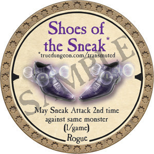 Shoes of the Sneak - 2019 (Gold) - C156