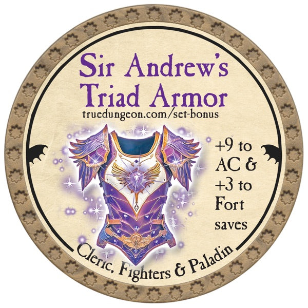 Sir Andrew's Triad Armor - 2026 (Gold) - C37