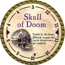 Skull of Doom - 2008 (Gold) - C101