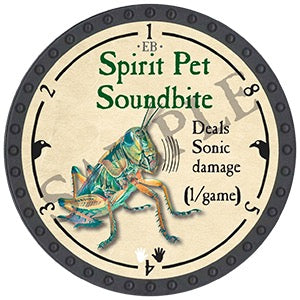 Spirit Pet Soundbite - 2025 (Onyx) - C74