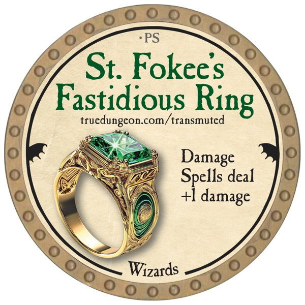 St. Fokee's Fastidious Ring - 2026 (Gold) - UC