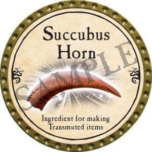 Succubus Horn - 2016 (Gold) - C17