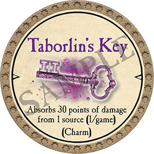 ÜBER-RARE Taborlin's Key - 2021 (Gold) - C154