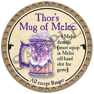 Thor's Mug of Melee - 2025 (Gold) - C119