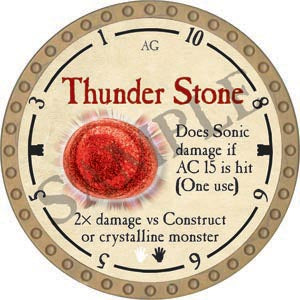 Thunder Stone - 2020 (Gold) - C135
