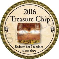 Treasure Chip - 2016 (Gold) - Unusable - C139