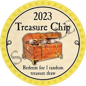 Treasure Chip - 2023 (Light Yellow)