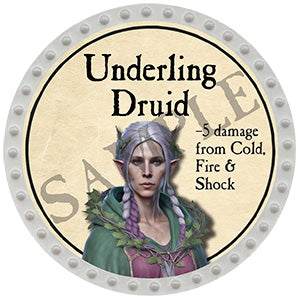 Underling Druid - Yearless (Light Gray)