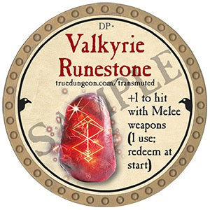 Valkyrie Runestone - 2025 (Gold)