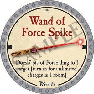 Wand of Force Spike - 2020 (Platinum) - C157