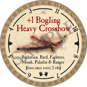 +1 Bogling Heavy Crossbow - 2019 (Gold)