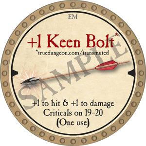 +1 Keen Bolt - 2019 (Gold)