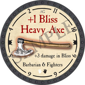 +1 Bliss Heavy Axe - 2018 (Onyx) - C26