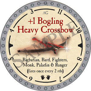 +1 Bogling Heavy Crossbow - 2019 (Platinum) - R