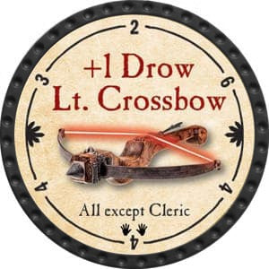 +1 Drow Lt. Crossbow - 2015 (Onyx) - C26