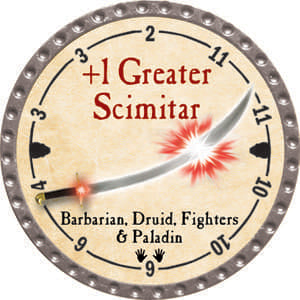 +1 Greater Scimitar - 2014 (Platinum) - R