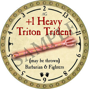 +1 Heavy Triton Trident - 2022 (Gold) - C17