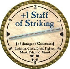 +1 Staff of Striking - 2008 (Gold) - C17