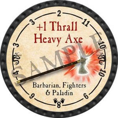 +1 Thrall Heavy Axe - 2016 (Onyx) - C26