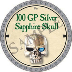 100 GP Silver Sapphire Skull - 2020 (Platinum)