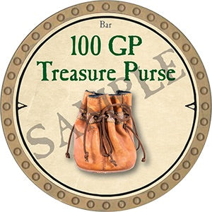 100 GP Treasure Purse - 2021 (Gold)