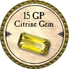 15 GP Citrine Gem - 2010 (Gold)