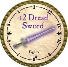+2 Dread Sword - 2009 (Gold) - C007