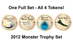 Monster Trophy Set - 2012 (Gold) - C26