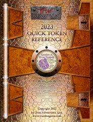 Free Digital Copy - True Dungeon Quick Token Reference 2023