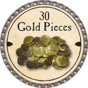 30 Gold Pieces - 2014 (Platinum) - C