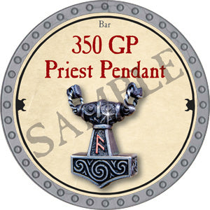 350 GP Priest Pendant - 2018 (Platinum)