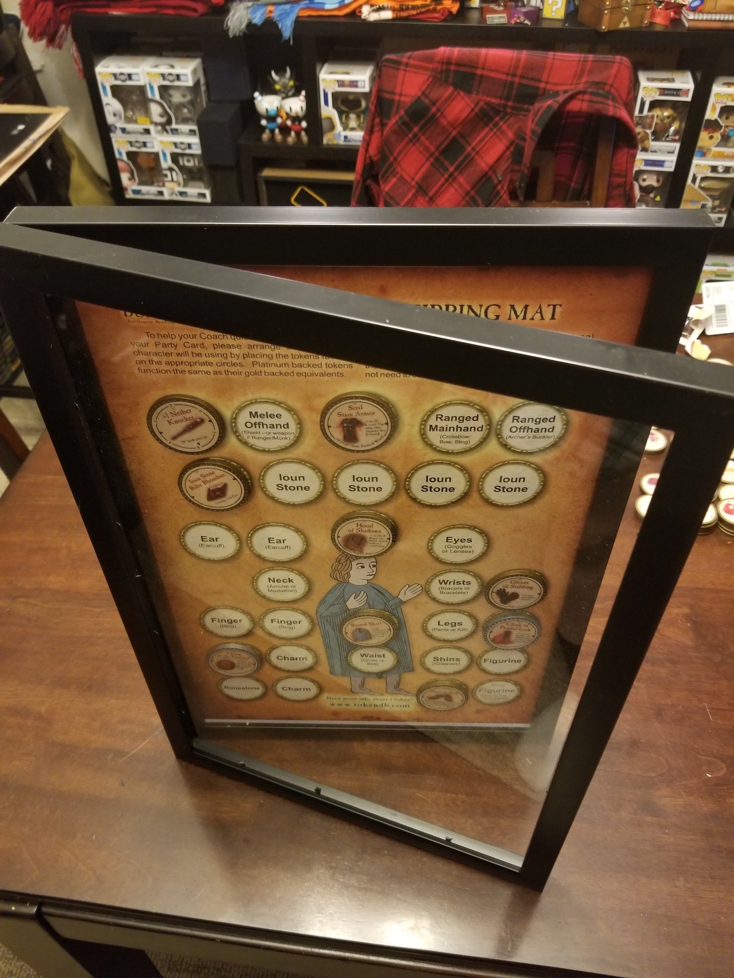 Hinged Metal Picture Frame True Dungeon Magnetic Shadowbox