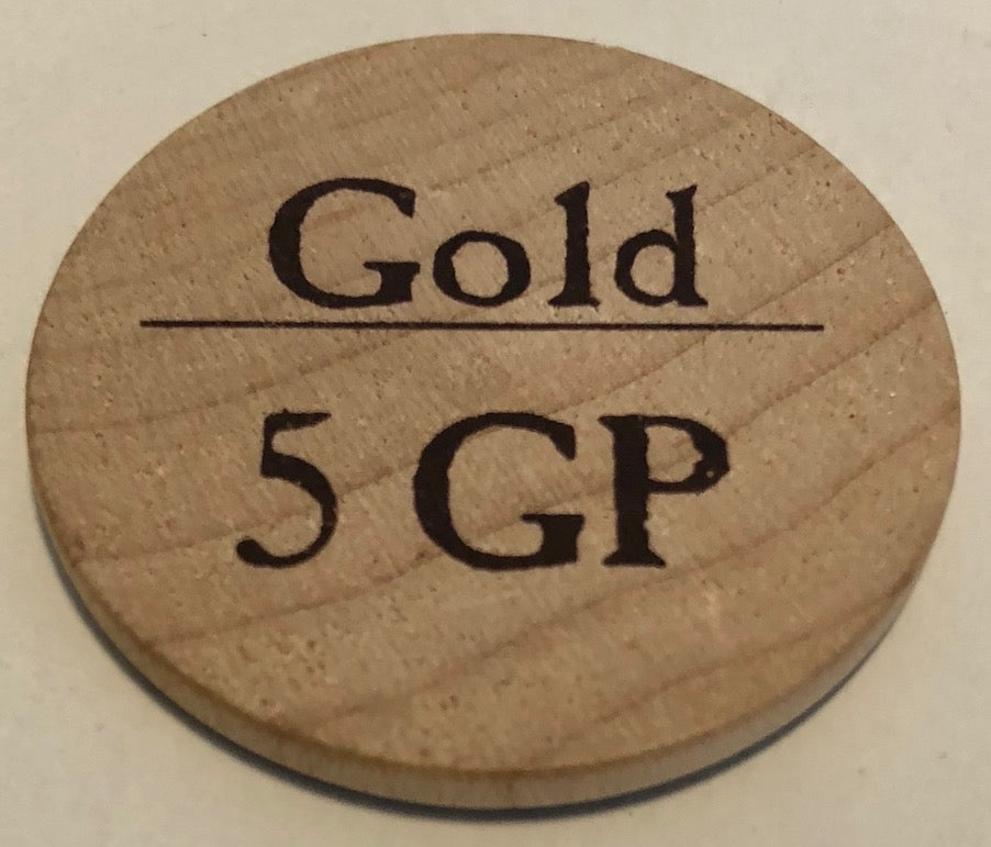 5 Gold Pieces - 2006 (Wooden) - C206