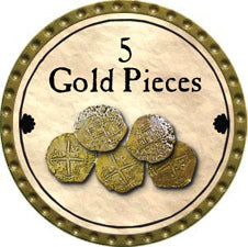 5 Gold Pieces - 2011 (Gold) - C