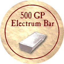 500 GP Electrum Bar - Yearless (Gold)