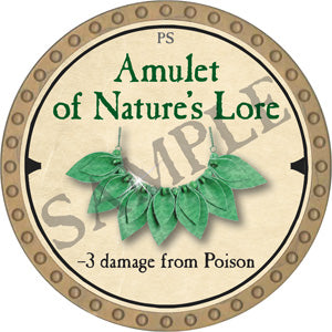Amulet of Nature's Lore - 2019 (Gold) - UC