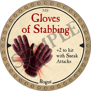 Gloves of Stabbing - 2019 (Gold) - R