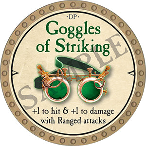 Goggles of Striking - 2021 (Gold)