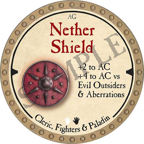 Nether Shield - 2019 (Gold) - R