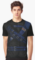 Dungeon Adventure Graphic T-Shirt: Rogue (raven)
